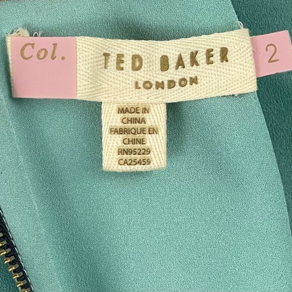 Ted Baker Colorblock Jumpsuit – Sleeveless One-Piece - Picture 4 of 5